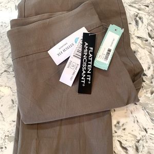 Tribal Straight Trouser in Taupe